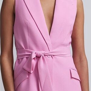 New York & Company Pink suit, jacket, and matching pants size 16 XXL